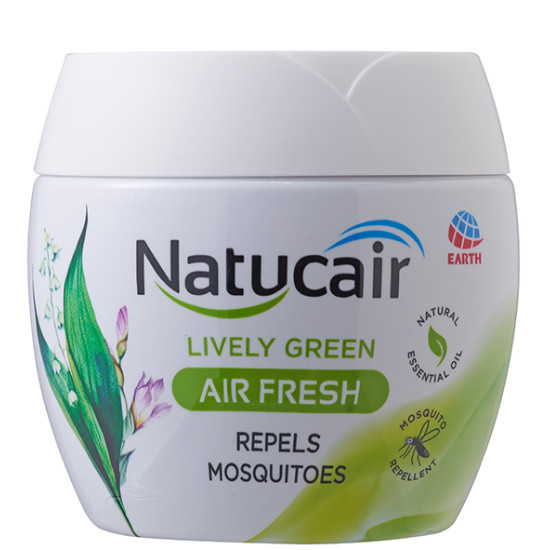 NATUCAIR A/FRESHENER GEL -LIVELY GREEN 180G