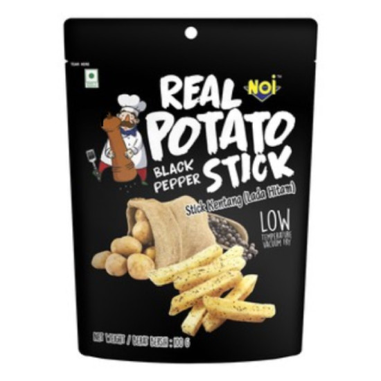 NO.1 REAL POTATO STICK BLACK PEPPER 20GM*5