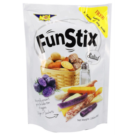 NOI FUN STIX SALTED 80GM