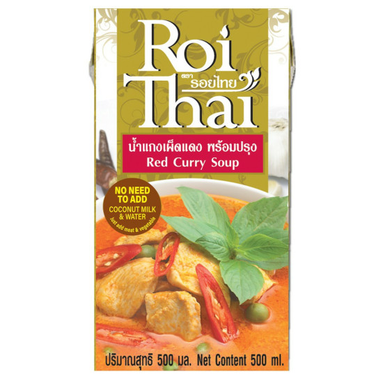 ROI THAI RED CURRY SOUP 500ML