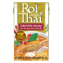 ROI THAI TOMYAM SOUP WITH COCONUT MILK 250ML ROI THAI TOMYAM SOUP WITH COCONUT MILK 250ML