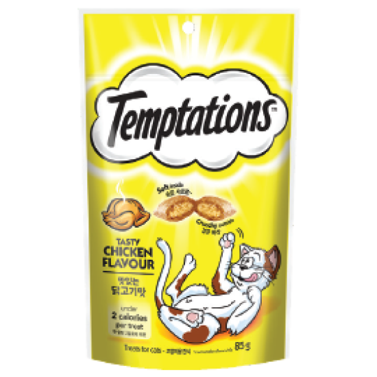 TEMPTATIONS DRY TASTY CHICKEN 85G