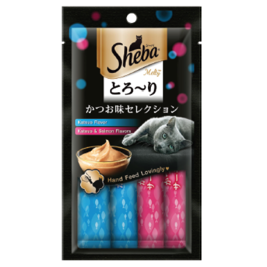 SHEBA MELTY KATSUO & KATSUO SALMON 48G