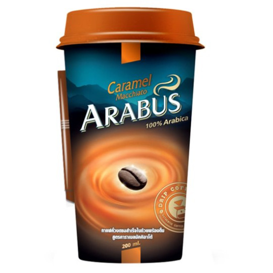 ARABUS ROASTED GROUND RTD COFFEE CARAMEL/MACCHIATO