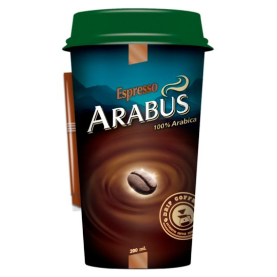 ARABUS ROASTED GROUND RTD COFFEE ESPRESSO 200ML