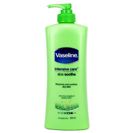 VASELINE BODY LOTION - ALOE SOOTHE 400ML