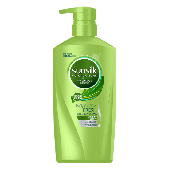 SUNSILK CLEAN & FRESH SHAMPOO 625ML