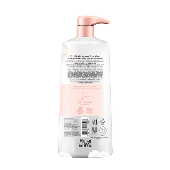 LUX BODY WASH - BRIGHT IMPRESS 900ML