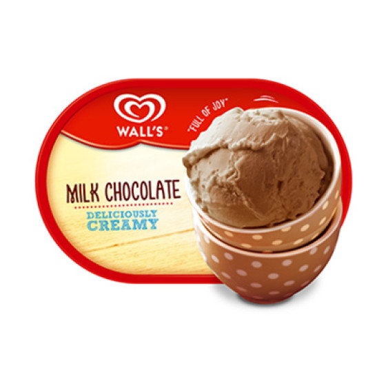 WALL'S ICE CREAM MILK CHOCOLATE 1.4L