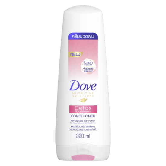 DOVE MICELLAR COND DETOX NOURISH 320ML