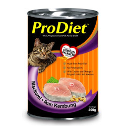 ProDiet (TIN) MACKEREL 400GM ProDiet (TIN) MACKEREL 400GM