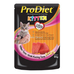 ProDiet KITTEN (POUCH) TUNA 85GM ProDiet KITTEN (POUCH) TUNA 85GM