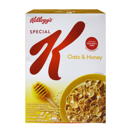 KELLOGG'S K OATS & HONEY 365GM