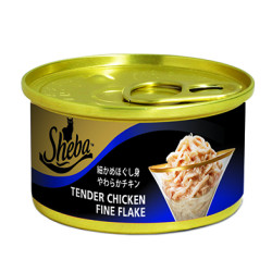 SHEBA (CAN) TENDER CHICKEN FINE FLAKE 85G SHEBA (CAN) TENDER CHICKEN FINE FLAKE 85G