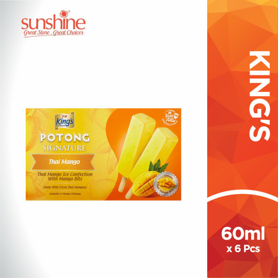 KING'S POTONG THAI SIGN MANGO MULTI PACK 60ML