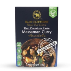 BLUE ELEPHANT MASSAMAN CURRY PASTE 70G BLUE ELEPHANT MASSAMAN CURRY PASTE 70G