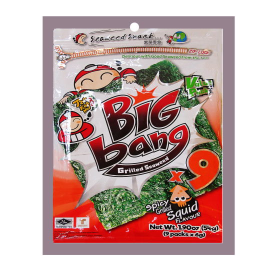 TAO KAE NOI BIG BANG GRILLED SQUID 50GM