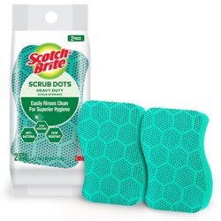 SCOTCH BRITE SCRUB DOTS HD 2PK SEPK/CV SCOTCH BRITE SCRUB DOTS HD 2PK SEPK/CV