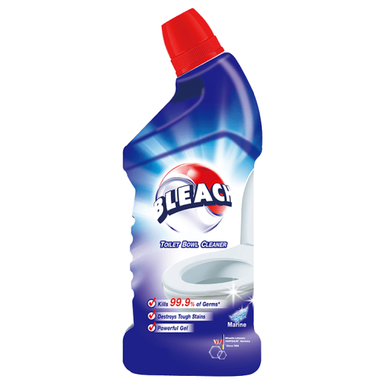 BLEACH TOILET BOWL CLEANER MARINE 600ML