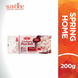 SPRING HOME RICE BALL RED BEAN 200G SPRING HOME RICE BALL RED BEAN 200G