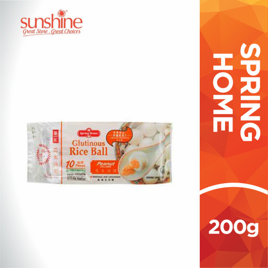 SPRING HOME RICE BALL PEANUT 200G