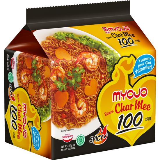 MYOJO CHAR MEE 100 75GM*5