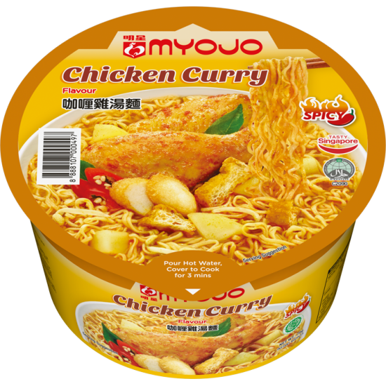 MYOJO INSTANT NOODLE CURRY CHICKEN 79GM