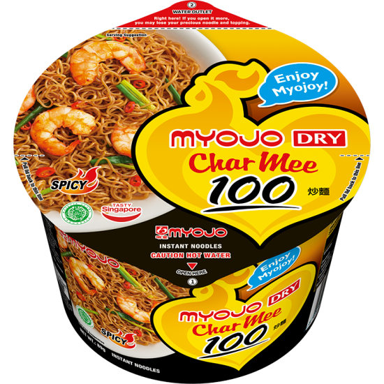 MYOJO DRY BOWL CHAR MEE 100 89GM