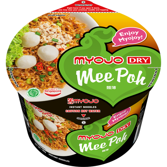 MYOJO DRY BOWL MEE POH DRY 90GM