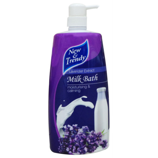 NEW & TRENDY MILK BATH - LAVENDER 850G