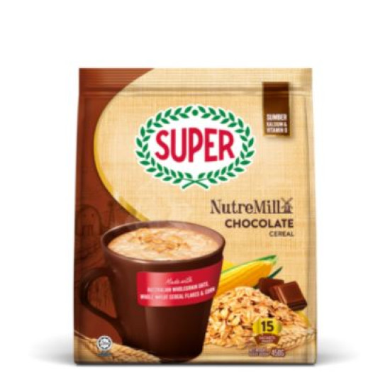 SUPER NUTREMILL CEREAL CHOCOLATE 30G*15