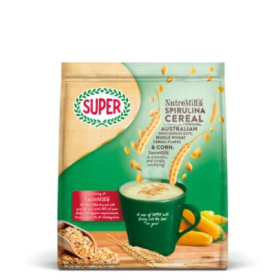 SUPER NUTREMILL CEREAL SPIRULINA 35GM*15S