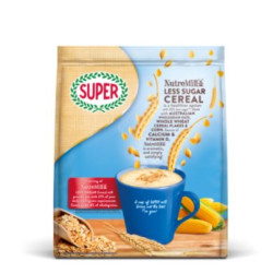SUPER NUTREMILL CEREAL LESS SUGAR 25GM*15 SUPER NUTREMILL CEREAL LESS SUGAR 25GM*15