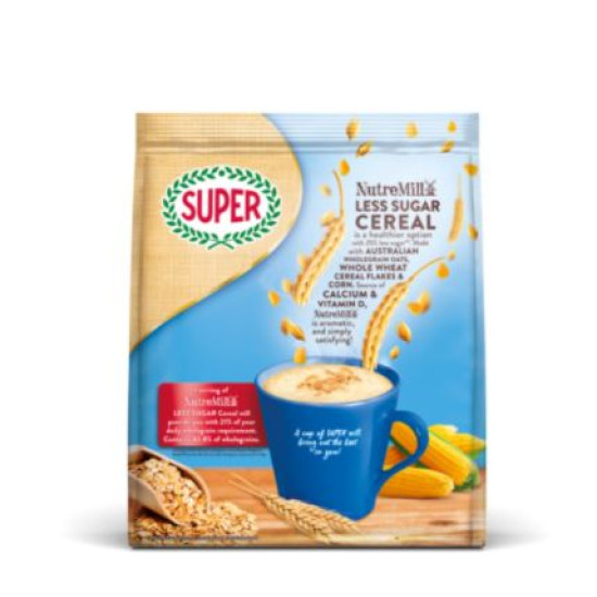 SUPER NUTREMILL CEREAL LESS SUGAR 25GM*15