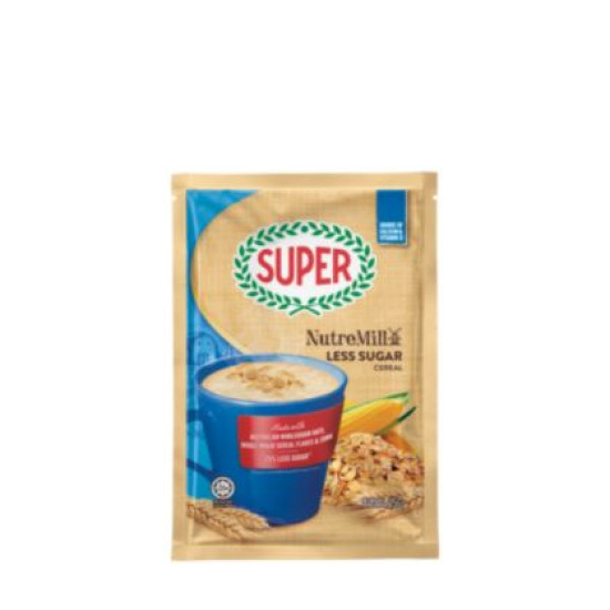 SUPER NUTREMILL CEREAL LESS SUGAR 25GM*15