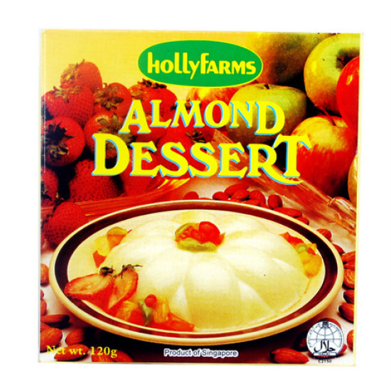 HOLLYFARM ALMOND DESSERT 120GM