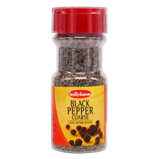 HOLLYFARM BLACK PEPPER COARSE 70G