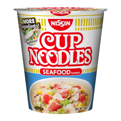 NISSIN INSTANT NOODLE CUP SEAFOOD 75GM NISSIN INSTANT NOODLE CUP SEAFOOD 75GM