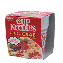 NISSIN INSTANT NOODLE CUP CHILI CRAB 75GM NISSIN INSTANT NOODLE CUP CHILI CRAB 75GM