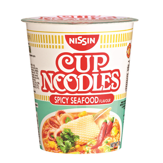 NISSIN INSTANT NOODLE CUP SPICY 75GM