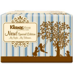 KLEENEX FACIAL TISSUE SOFT 2PLY VINTAGE 50S*3 KLEENEX FACIAL TISSUE SOFT 2PLY VINTAGE 50S*3