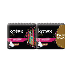 KOTEX LUXE ULTRATHIN WING 23CM 16S*2 KOTEX LUXE ULTRATHIN WING 23CM 16S*2