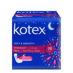 KOTEX SOFT & SMOOTH MAXI NIGHT 28CM 8S KOTEX SOFT & SMOOTH MAXI NIGHT 28CM 8S