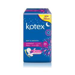 KOTEX SOFT SMOOTH MAXI NIGHT WING 35CM 6S KOTEX SOFT SMOOTH MAXI NIGHT WING 35CM 6S
