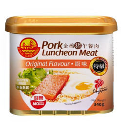 GOLDEN BRIDGE PORK LUNCHEON MEAT 340GM GOLDEN BRIDGE PORK LUNCHEON MEAT 340GM