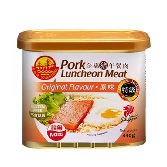 GOLDEN BRIDGE PORK LUNCHEON MEAT 340GM