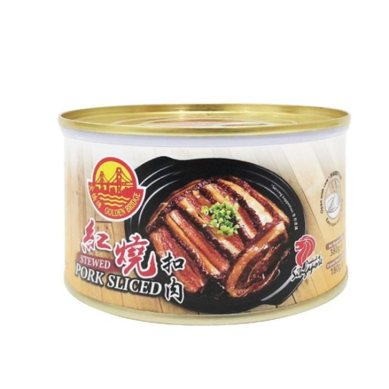 GOLDEN BRIDGE STEWED PORK SLICED 380GM