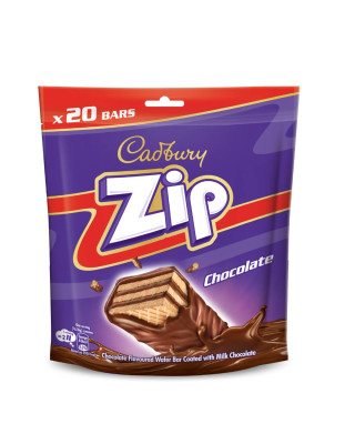 CADBURY ZIP CHOCOLATE SINGLE BAG 160GM