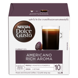 NESCAFE DOLCE GUSTO AMERICANO RICH AROMA 128G NESCAFE DOLCE GUSTO AMERICANO RICH AROMA 128G