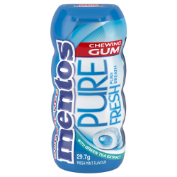 MENTOS PURE FRESH POCKET BOTTLE MINT 29GM MENTOS PURE FRESH POCKET BOTTLE MINT 29GM